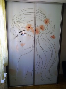 Plakar sa kliznim vratima - Foto tapeta
