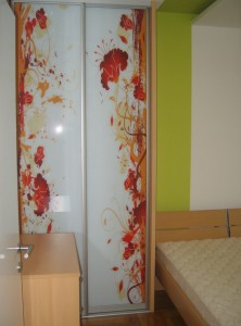 kliznim vratima - Foto tapeta