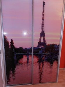 Plakar sa kliznim vratima "Foto Tapeta"
